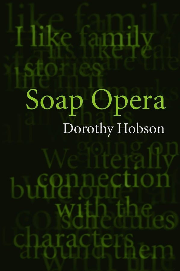 Soap Opera (Hardback) 9780745626543