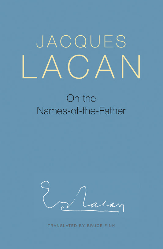 On the Names-of-the-Father (Paperback / softback) 9780745659923