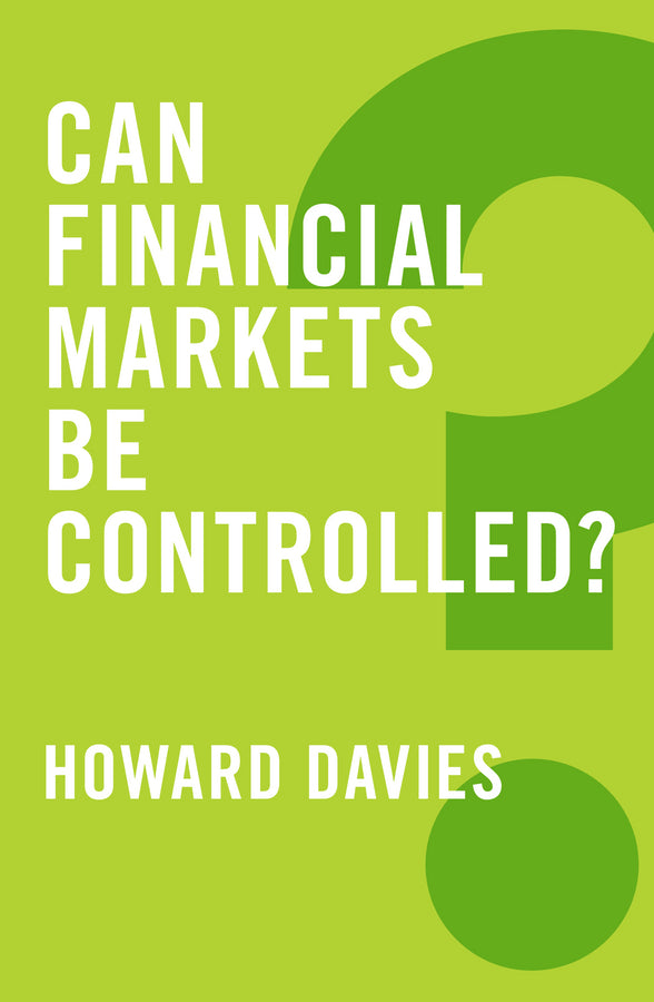 Can Financial Markets be Controlled? (Paperback / softback) 9780745688312