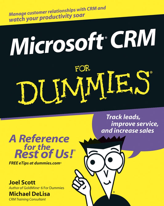 Microsoft CRM For Dummies (Paperback / softback) 9780764516986