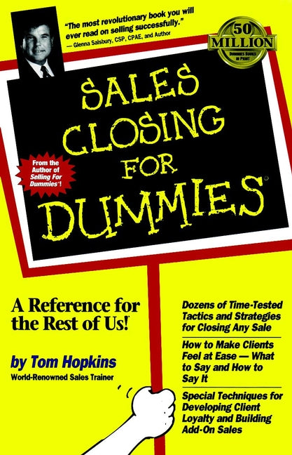 Sales Closing For Dummies (Paperback / softback) 9780764550638