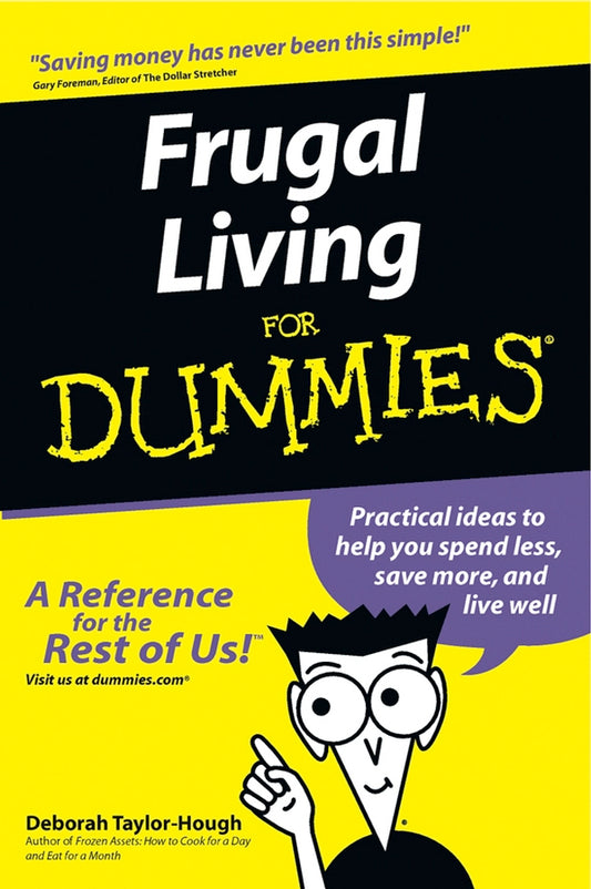 Frugal Living For Dummies (Paperback / softback) 9780764554032
