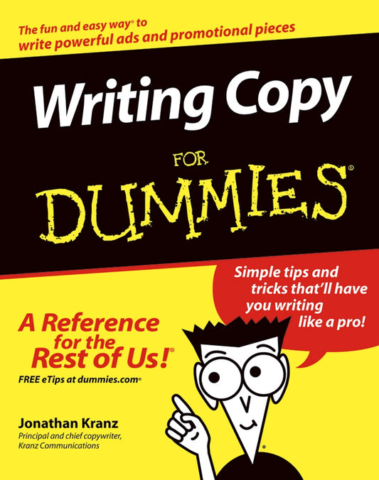 Writing Copy For Dummies (Paperback / softback) 9780764569692
