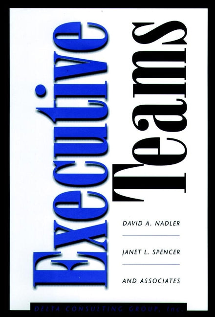 Executive Teams (Hardback) 9780787910235