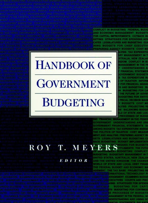 Handbook of Government Budgeting (Hardback) 9780787942922