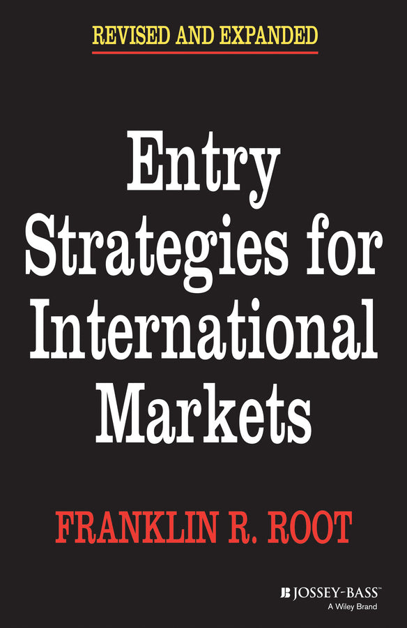 Entry Strategies for International Markets (Paperback / softback) 9780787945718