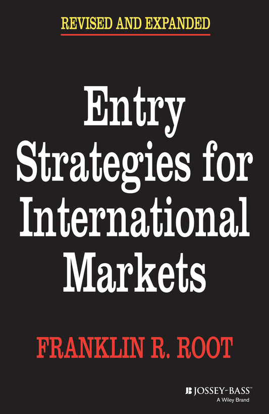 Entry Strategies for International Markets (Paperback / softback) 9780787945718