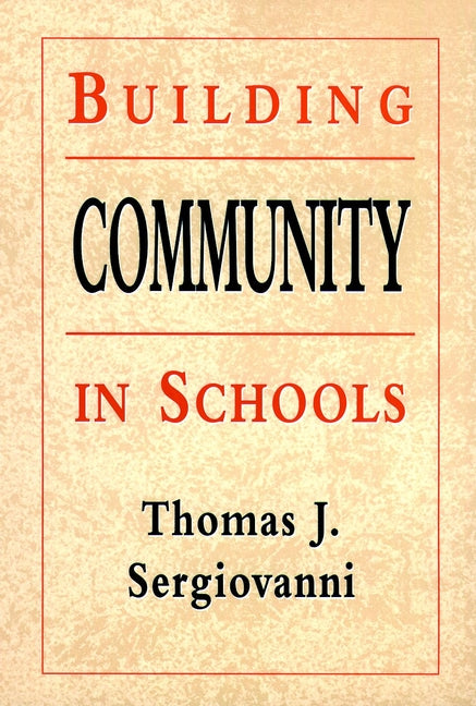 Building Community in Schools (Paperback / softback) 9780787950446