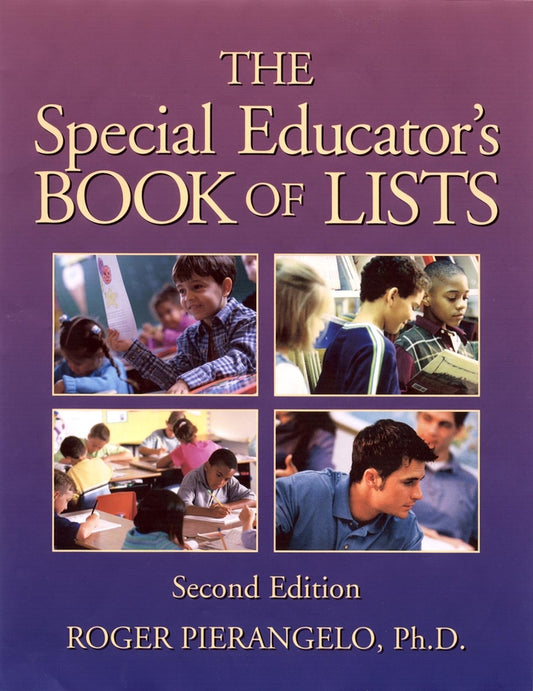 The Special Educator's Book of Lists (Paperback / softback) 9780787965938