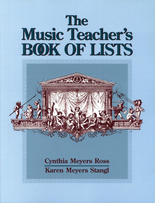 The Music Teacher's Book of Lists (Paperback / softback) 9780787966898
