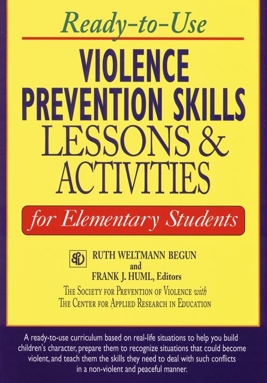 Ready-to-Use Violence Prevention Skills Lessons and Activities for Elementary Students (Paperback / softback) 9780787966997