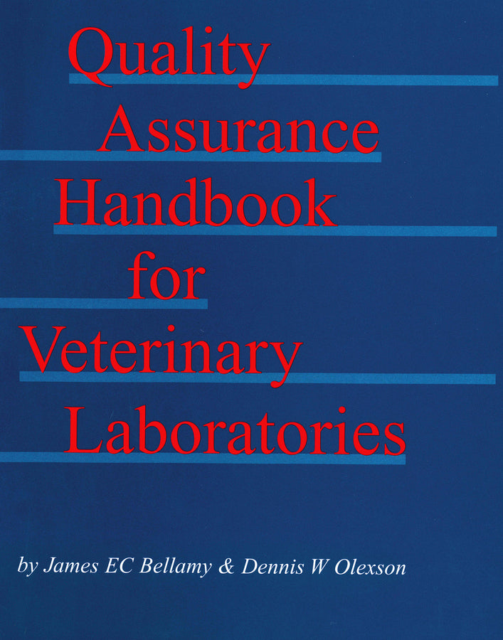 Quality Assurance Handbook for Veterinary Laboratories (Paperback / softback) 9780813802763
