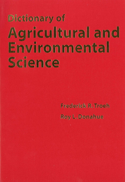Dictionary of Agricultural and Environmental Science (Paperback / softback) 9780813802831