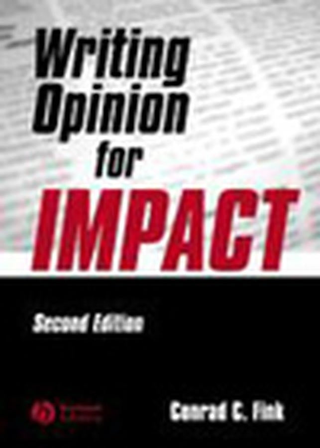 Writing Opinion for Impact (Paperback / softback) 9780813807515