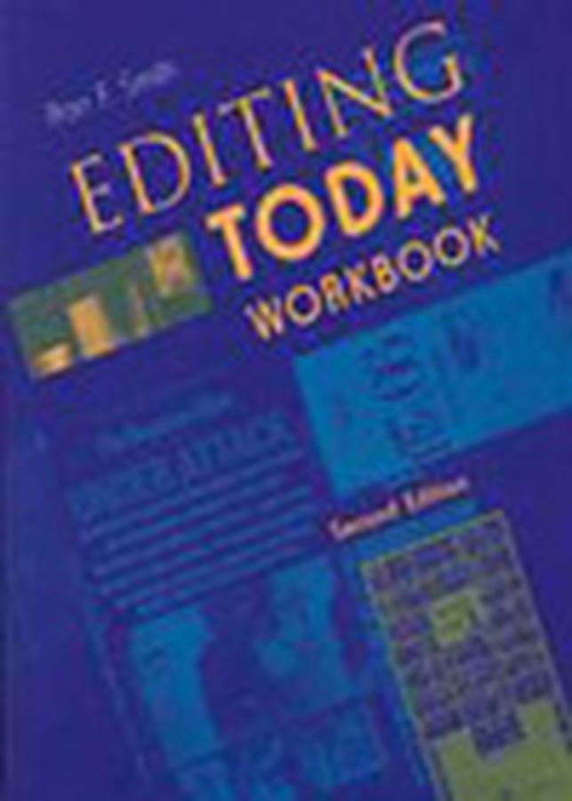 Editing Today Workbook (Paperback / softback) 9780813813172