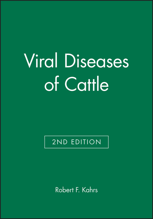 Viral Diseases of Cattle (Hardback) 9780813825915