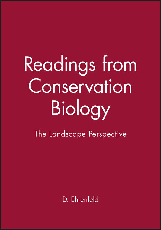 The Landscape Perspective (Readings from Conservation Biology) (Paperback / softback) 9780865424531