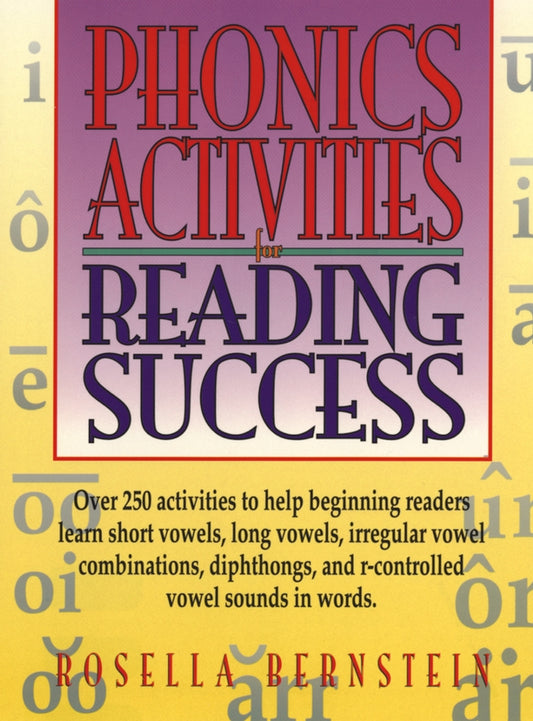Phonics Activities for Reading Success (Paperback / softback) 9780876285640