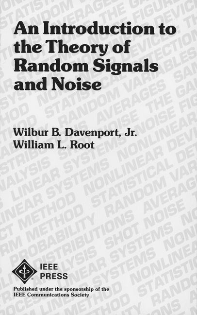 An Introduction to the Theory of Random Signals and Noise (Hardback) 9780879422356