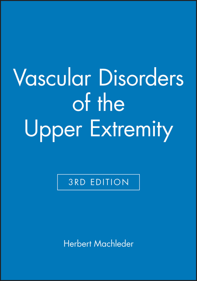 Vascular Disorders of the Upper Extremity (Hardback) 9780879934095