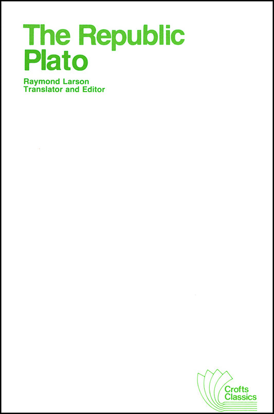 The Republic (Paperback / softback) 9780882951188