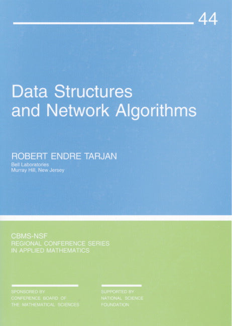 Data Structures and Network Algorithms (Paperback / softback) 9780898711875