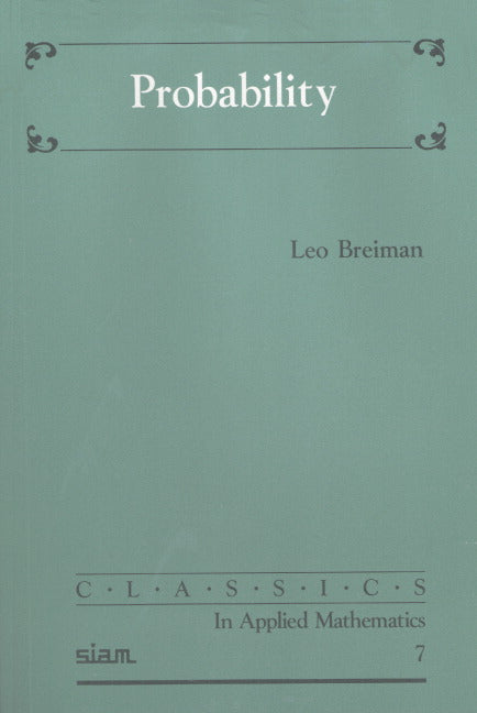 Probability (Paperback / softback) 9780898712964
