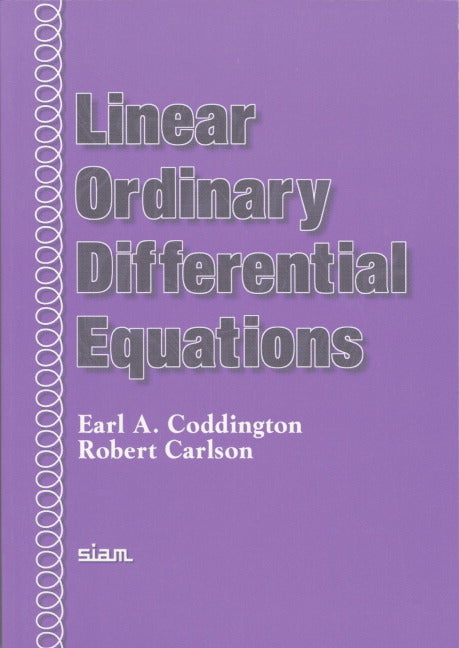 Linear Ordinary Differential Equations (Paperback / softback) 9780898713886