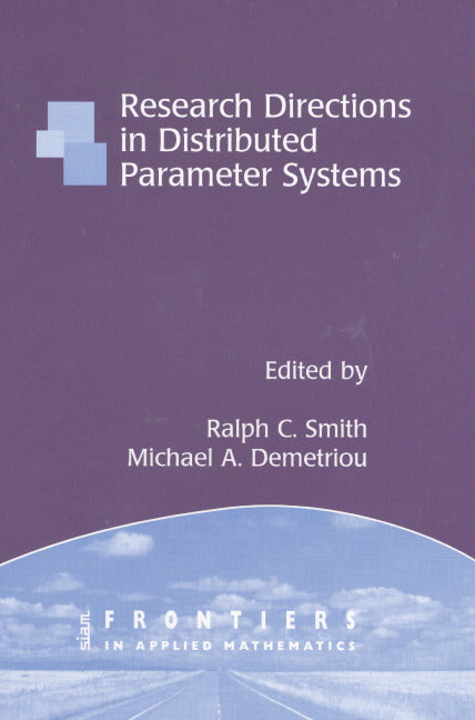 Research Directions in Distributed Parameter Systems (Paperback / softback) 9780898715484