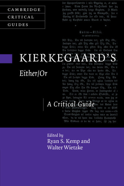Kierkegaard's Either/Or; A Critical Guide (Paperback / softback) 9781009066945