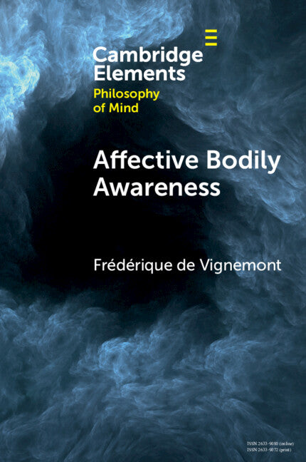 Affective Bodily Awareness (Paperback / softback) 9781009209687