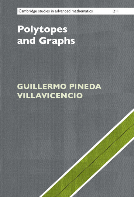 Polytopes and Graphs (Hardback) 9781009257817