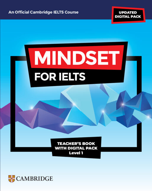 Mindset for IELTS with Updated Digital Pack Level 1 Teacher’s Book with Digital Pack (Multiple-component retail product) 9781009280334