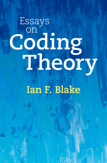 Essays on Coding Theory (Hardback) 9781009283373