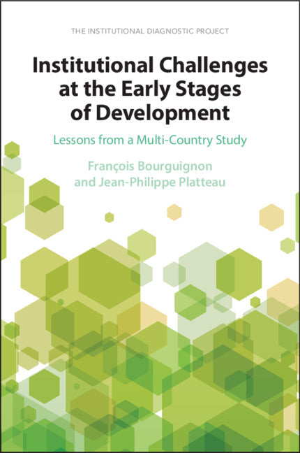 Institutional Challenges at the Early Stages of Development; Lessons from a Multi-Country Study (Paperback / softback) 9781009285711