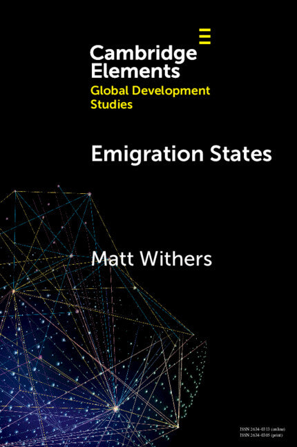 Emigration States; Migration-Development Policymaking in the Asia-Pacific (Paperback / softback) 9781009318747