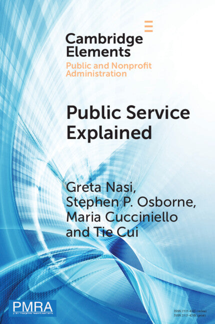 Public Service Explained; The Role of Citizens in Value Creation (Paperback / softback) 9781009373593