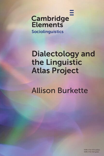 Dialectology and the Linguistic Atlas Project (Paperback / softback) 9781009378581