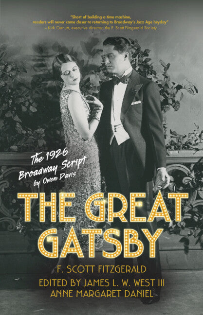 The Great Gatsby: The 1926 Broadway Script (Hardback) 9781009385220