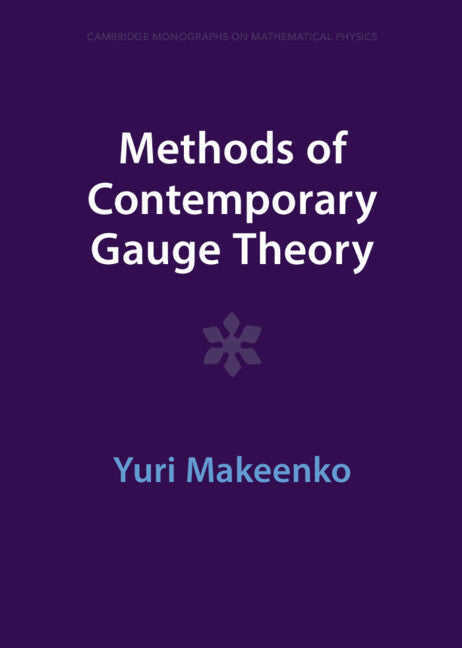 Methods of Contemporary Gauge Theory (Hardback) 9781009402057