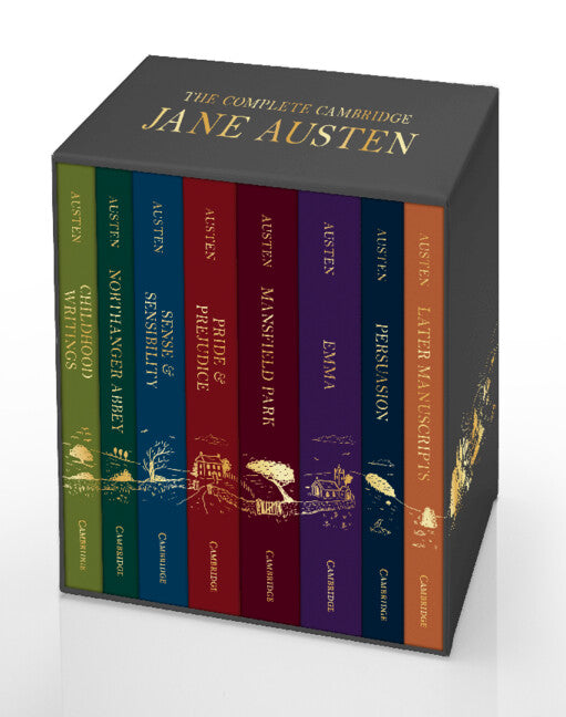 The Complete Cambridge Jane Austen 8 Volume Hardback Set; The Collector's Edition 8-vol Boxed Set Limited Edition (Multiple-component retail product) 9781009421256