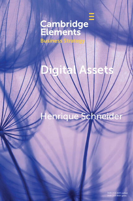 Digital Assets; A Portfolio Perspective (Paperback / softback) 9781009437608