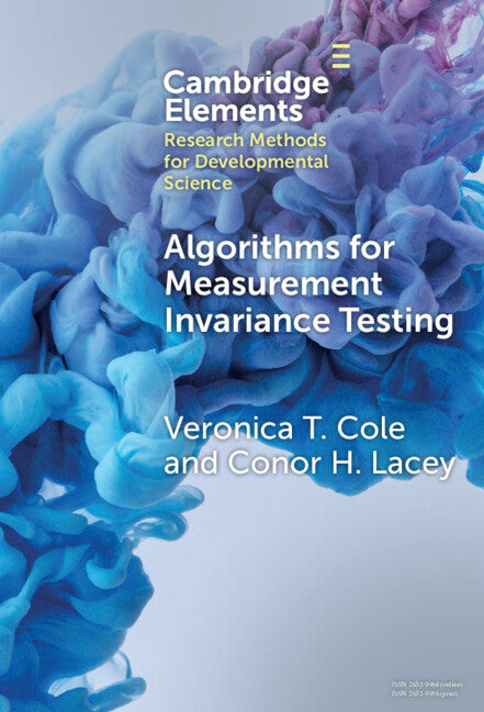 Algorithms for Measurement Invariance Testing; Contrasts and Connections (Hardback) 9781009454179
