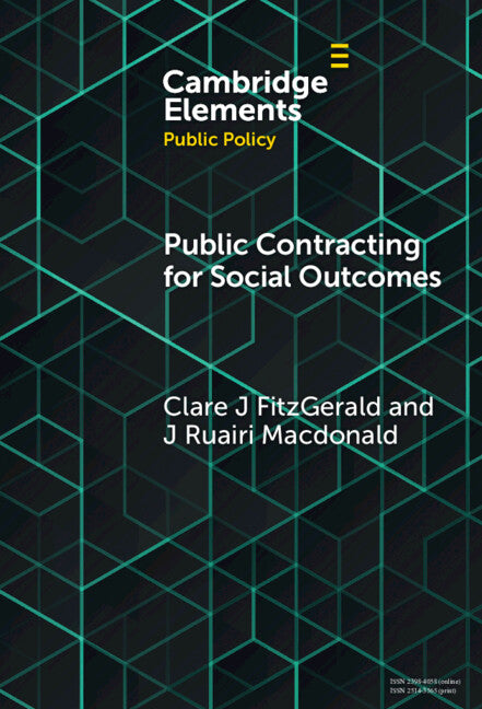 Public Contracting for Social Outcomes (Hardback) 9781009486828