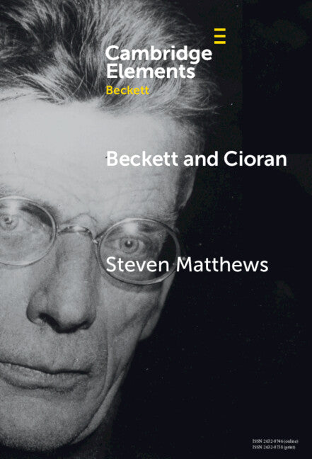 Beckett and Cioran (Hardback) 9781009494724