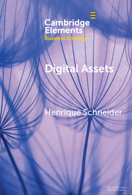 Digital Assets; A Portfolio Perspective (Hardback) 9781009500630