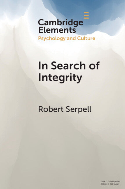In Search of Integrity; A Life-Journey across Diverse Contexts (Paperback / softback) 9781009523820