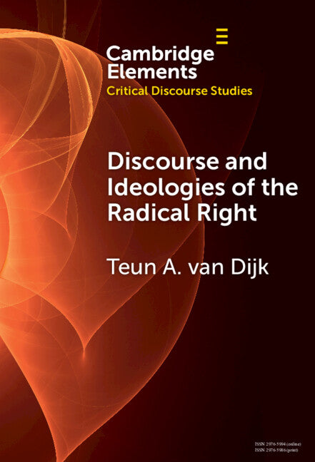 Discourse and Ideologies of the Radical Right (Hardback) 9781009549936