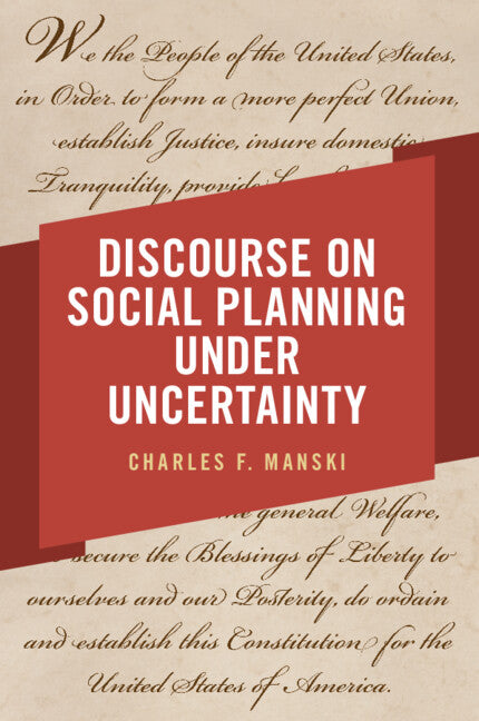 Discourse on Social Planning under Uncertainty (Paperback / softback) 9781009556750