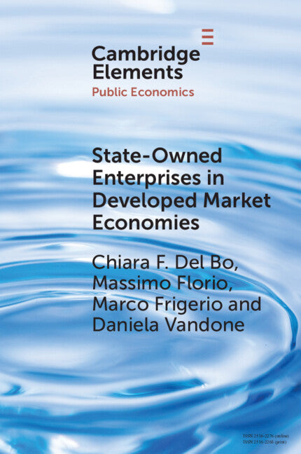 State-Owned Enterprises in Developed Market Economies; Theory and Empirics (Paperback / softback) 9781009625227